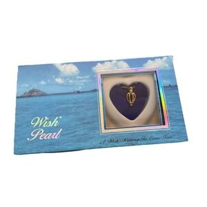 Lucoral Wish Pearl Kit Silver Toned 18in Pendant Necklace Oyster Gift Set